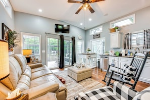 Living Room | Central A/C & Heating | Open Floor Plan