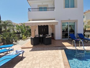 Awning sharde area