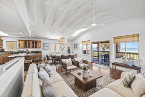Ocean front living area