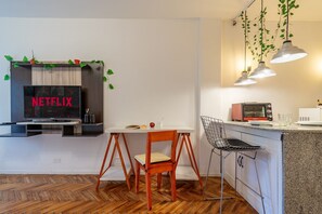 Dining area,TV and multimedia