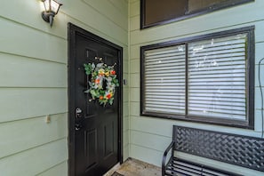 4. Entrance to CONDO with smart lock provided
