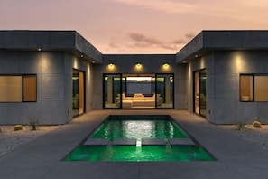 Modern, new-build design.
