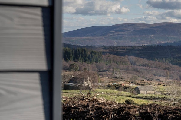 Blick von der Unterkunft