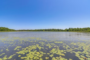 Cabin Exterior | Lake Views & Access | Private Dock