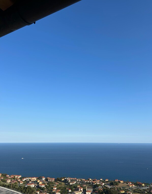 Blick von der Unterkunft