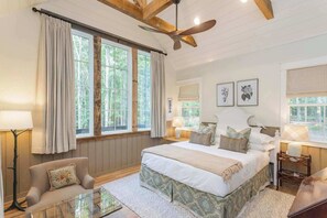 Bedroom 1: King Bed with Full ensuite Bathroom