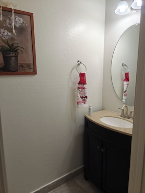 First bathroom