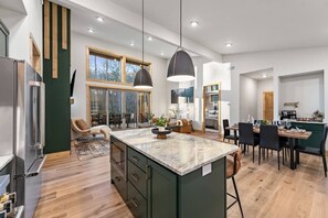 Kitchen and dining