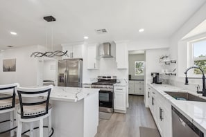 Indoors, Kitchen, Chair, Furniture, Kitchen Island