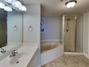 Master bathroom