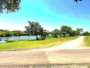 Front Porch View of Lake