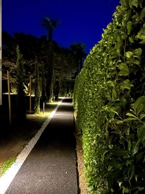 施設の正面