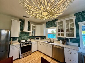 Newly renovated kitchen