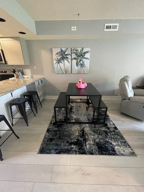 Dining Room with bar seating