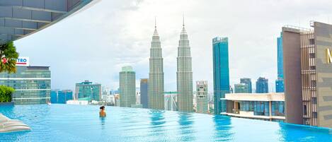 Rooftop pool
