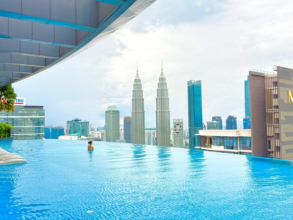 Rooftop pool