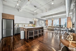 A comfy and large space combined with elegance