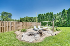 Private Backyard