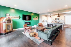 Living Room | 2nd Floor | Central A/C & Heating | Full Futon