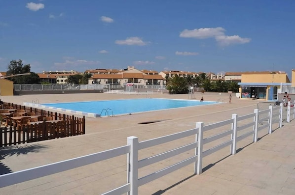 Vue sur piscine