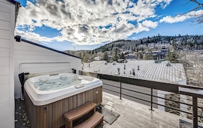 Bain à remous extérieur