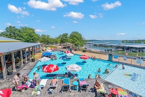 All New Infinity Pool with Swim Up Bar!