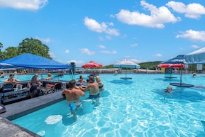 All New Infinity Pool with Swim Up Bar!