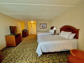 Unit with 2 Queen beds. Exact unit will be assigned upon arrival. Views, colors, and decor may vary.