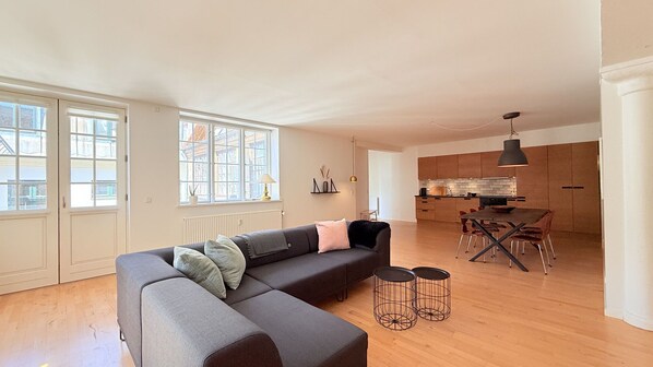 Dining Room, Kitchen, Living Room