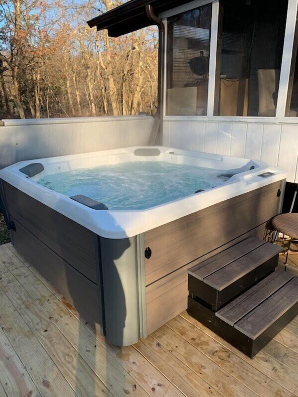 Bubbelpool utomhus