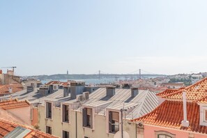 Blick von der Unterkunft