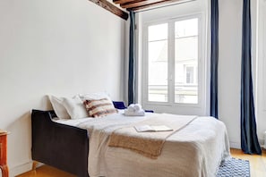 The sofa can be converted into a bed