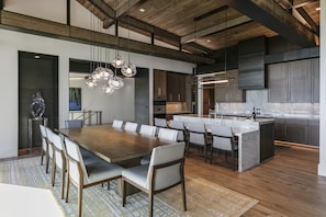 Architecture, Building, Dining Room, Dining Table, Furniture
