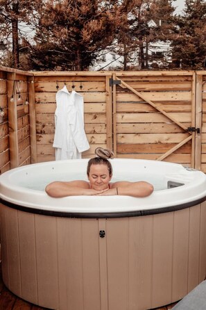 Bain à remous extérieur