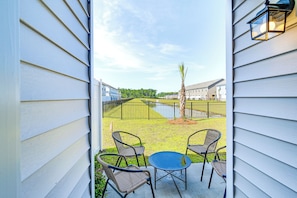 Private Patio w/ Water View | Gas Grill