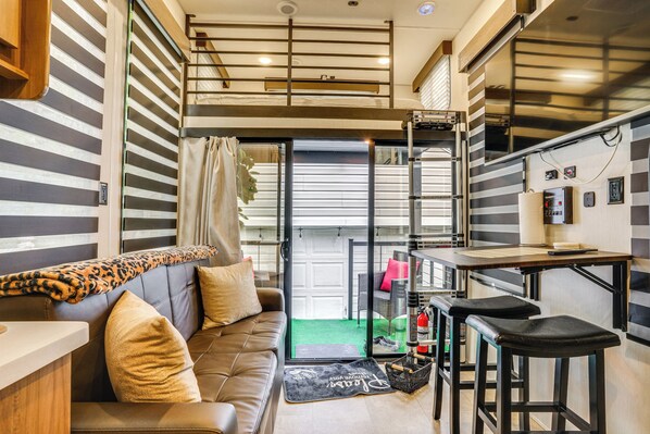Woodbridge Vacation Rental | 1BR | 1BA | 400 Sq Ft | 4 Steps to Enter