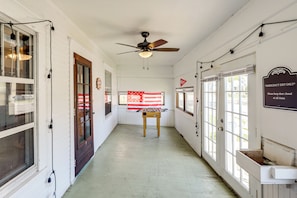 Sunroom | 1st Floor | Foosball Table | Seating Area