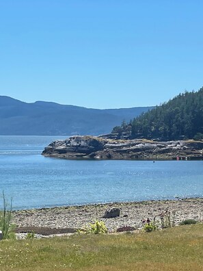 Stillwater Bluffs from the beach
