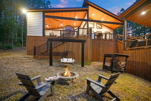 Gather around the glow for some real cabin magic.