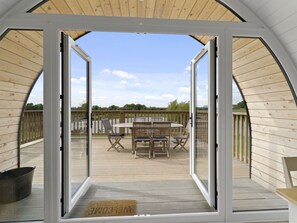 Shade, Mountain Range, Outdoor Structure, Eco Hotel, Deck, Outdoor Furniture, Garden, Chair, Landscaping, Hardwood
