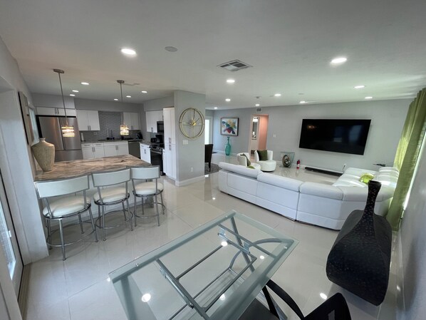 Área de sala de estar