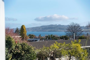 Blick von der Unterkunft