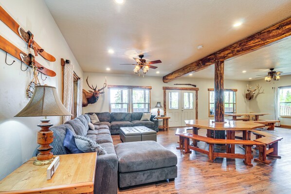 Brian Head Vacation Rental | 6BR | 6BA | Stairs Required | 4,233 Sq Ft