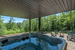 Bubbelpool utomhus