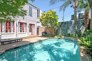 Private Pool and Backyard
