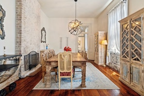 Dining Room leading into Breakfast Nook with Additional Seating