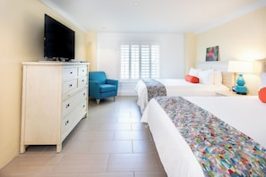 Deluxe Ocean View Room with Two Queen Beds view to window