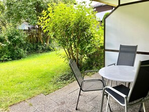 You can enjoy a delicious breakfast on the east terrace.