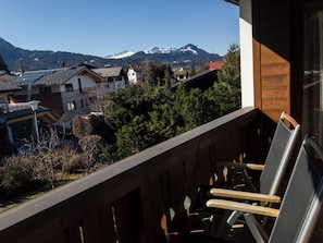 balcony in summer