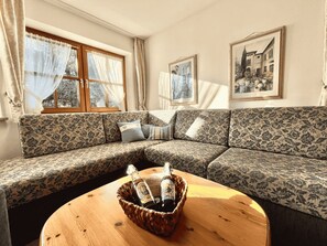 Living room with plenty of space to relax after eventful experiences